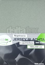 Napnacia plachta Jersey DELTA 180x200 khaki