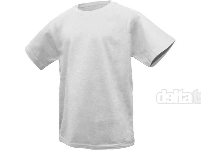 Dětské tričko s krátkým rukávem DENNY, bílé