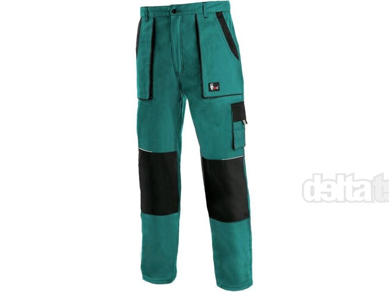 CXS LUXY JOSEF čierno-zelené nohavice (predĺžené)