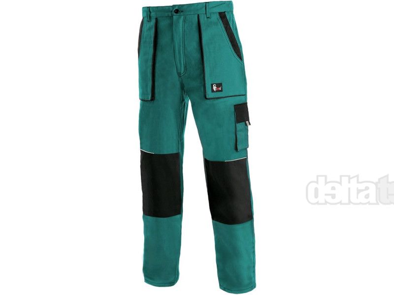 CXS LUXY JAKUB čierno-zelené nohavice (zimné)