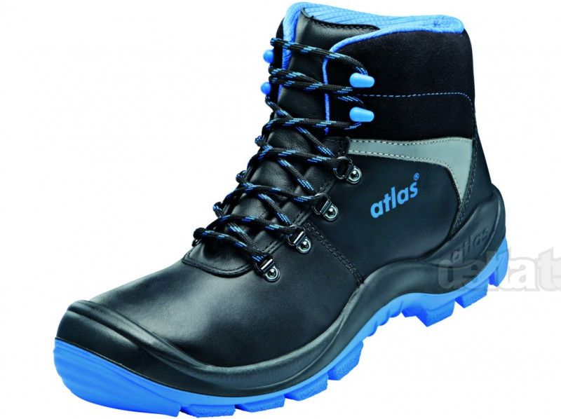 Kotníková obuv ATLAS SL 525 S3 ESD, černo-modrá