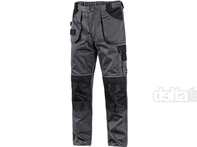 CXS ORION TEODOR čierno-šedé nohavice (skrátené)