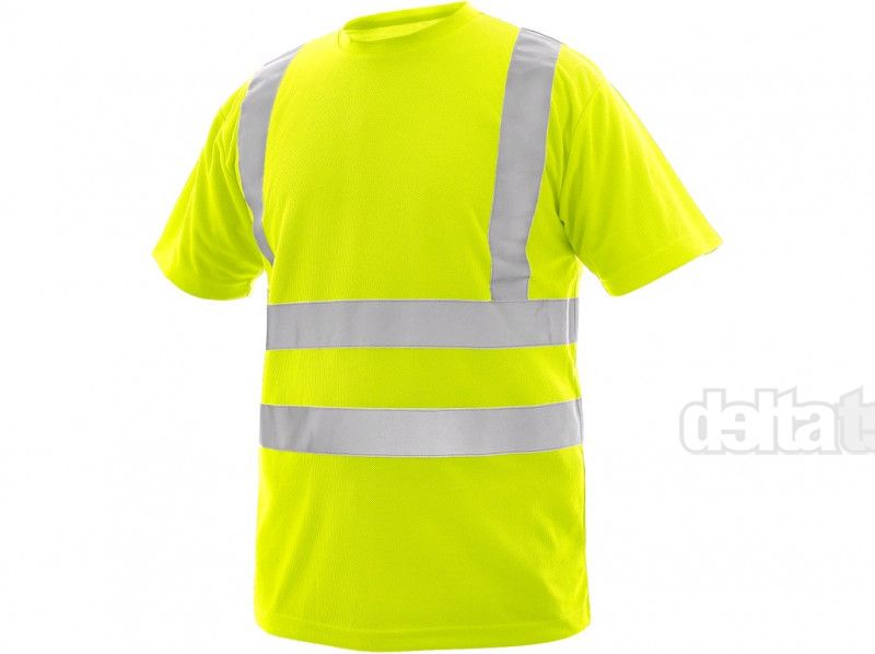Tričko CXS LIVERPOOL, výstražné, pánské, žluté