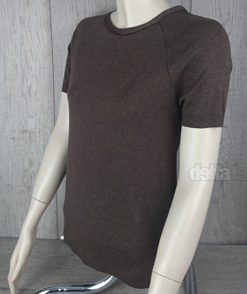 Dámske tričko s krátky rukávom ZAMBA 6KKTR2014X208XS dark brown