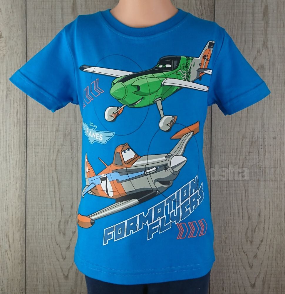 Chlapčenské tričko s krátkym rukávom DISNEY PLANES DISL KTJM55168 atol blue