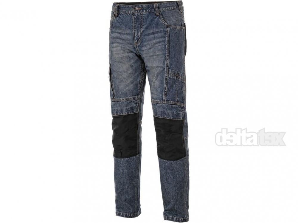 Kalhoty jeans Nimes, pánské, modré