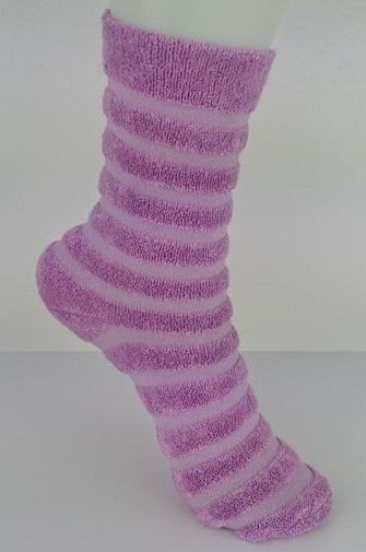 Dámske bambusové ponožky NLD fialová