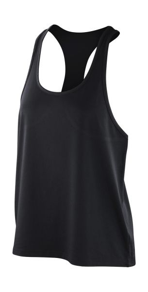 Dámske tričko, tielko šport SPIRO S285F black