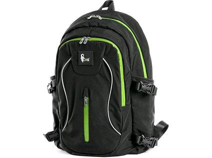 CXS ruksak čierno-zelený 20l