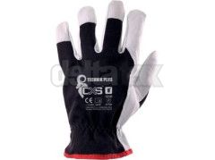 Rukavice CXS TECHNIK PLUS, s blistrem, kombinovan�, vel. 10