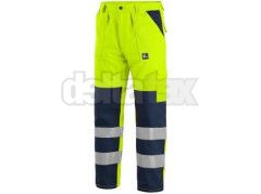 Nohavice CXS NORWICH, v�stra�n�, 170-176cm, �lto-modr�