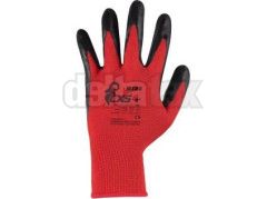 Rukavice CXS MERU, polomen v latexu, BLISTR,  vel. 9