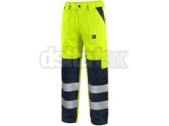 Kalhoty CXS NORWICH, 170-176cm, vstran, pnsk, luto-modr