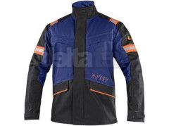 Bl�za CXS WorkTech-Multi, multifunk�n�, p�nsk�, modro-�ern�, refl. pruh