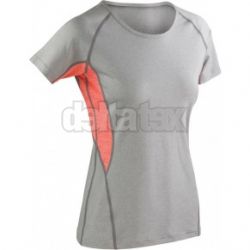 Dámske tričko šport SPIRO S270F grey- orange