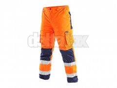 CXS CARDIFF oranžové nohavice (zimné)