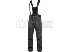 Kalhoty CXS TRENTON, zimní softshell, pánské, černé