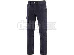 Kalhoty jeans NIMES II, p�nsk�, tmav� modr�