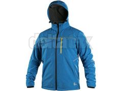 Bunda CXS STRETCH, pnsk, softshell, stedn modr