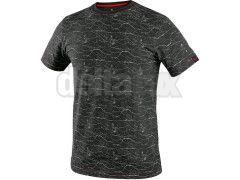 Triko CXS MARMORO, krtk rukv, ern
