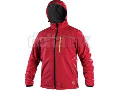 Bunda CXS STRETCH, pnsk, softshell, erven