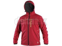 Bunda CXS STRETCH, pnsk, softshell, erven