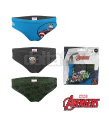 Clapensk slipy MARVEL AVENGERS 038023 blue-grey 3 pack