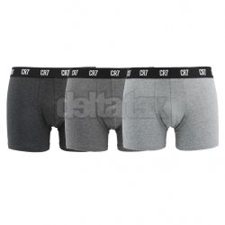 Pnske boxerky CR7 Cristiano Ronaldo 8100-49-662 TRIPACK GREY