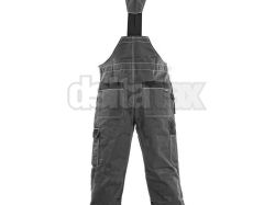 CXS ORION KRYŠTOF čierno-šedé nohavice (na traky, zimné, predĺžené)