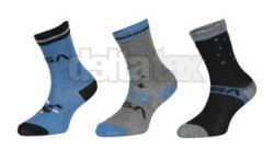 Detské chlapčenské klasické ponožky NASA 039133 blue combo
