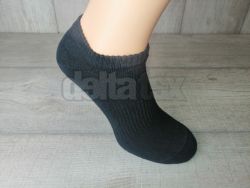 Ponožky členkové GILDAN PLATINUM GP711 čierne , balenie po 6 pároch