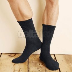 Ponožky GILDAN GL750 čierne, balenie po 6 pároch