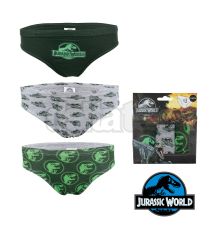 Clapensk slipy JURASSIC WORLD 037598 green-grey 3 pack