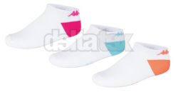 Členkové ponožky KAPPA 304M5Q0 white blue 3 pack