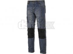 Kalhoty jeans Nimes, pnsk, modr