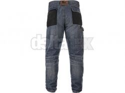 Kalhoty jeans Nimes, pnsk, modr