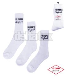 Klasick ponoky LEE COOPER 037955 white 3 pack