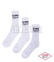 Klasick ponoky LEE COOPER 038724 white 3 pack