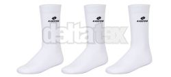 Klasick ponoky LOTTO 038227 white 3 pack