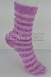 Dámske bambusové ponožky NLD fialová