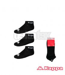 Členkové ponožky KAPPA 3112YCW A01 3 pack black 38758