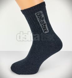 Klasické ponožky DELTA 2+1 antracit 3 pack