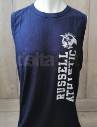 Pánske tričko bez rukávov RUSSELL ATHLETIC BR navy