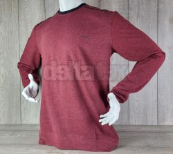 Pnske triko dlh rukv ZNZ03516 dark red melr