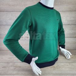 Pánske tričko dlhý rukáv ZNZ03585 green melír