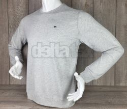 Pánske tričko dlhý rukáv ZNZ05444 light grey melír