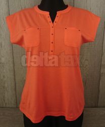 Dámske tričko s krátky rukávom ZAMBA 2051286 light orange