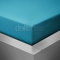 Napnacia plachta Jersey 70x140 tyrkysov