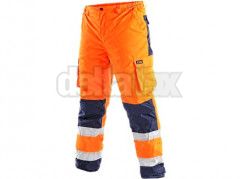 CXS CARDIFF oranžové nohavice (zimné)