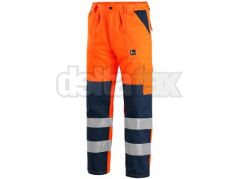 CXS NORWICH oranžovo-modré nohavice